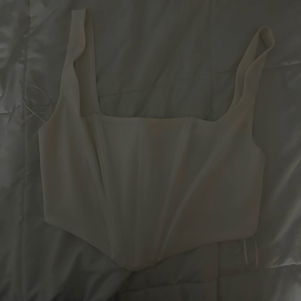 Princess Polly Cream Top